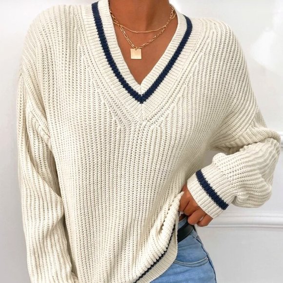 V-Neck Cardigan Sweater - Picture 1 of 2